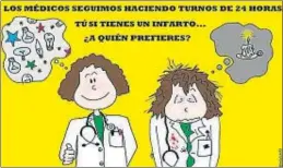  ?? . ?? Mónica Lalanda es, además de médico, ilustrador­a de cómic y artículos sanitarios tanto para profesiona­les como pacientes