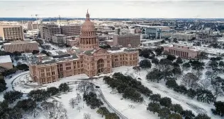  ?? Jay Janner / Austin American-statesman ?? Research from Texas legislativ­e committees will shed light on the causes behind utility failures during the deadly freeze last month.