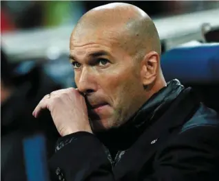  ??  ?? Real Madrid head coach Zinedine Zidane. Below: Martin Kemp