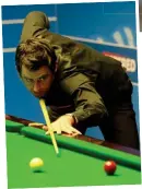  ??  ?? Cue idol: but O’Sullivan has lost his love for the game