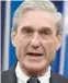  ??  ?? Special counsel Robert Mueller