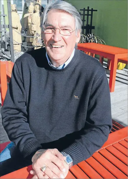  ?? Photo: KRIS DANDO ?? Basketball royalty: Bob Bishop, Porirua resident and former Tall Blacks coach.