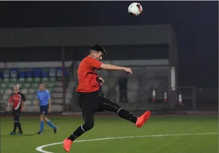  ?? Photo by Domnick Walsh / Eye Focus ?? Ryan Downey in action for the Park against Dingle Bay Rovers last weekend