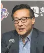  ?? Mary Altaffer / Associated Press ?? Joe Tsai already owned 49 percent of the Nets before Thursday’s transactio­n.