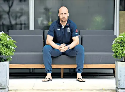  ??  ?? Steadfast: Jack Leach has overcome concussion and a broken thumb this year to earn a chance to add to his single Test cap