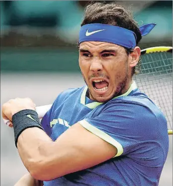  ?? CLIVE BRUNSKILL / GETTY ?? Nadal sólo perdió un juego y ahora se medirá en cuarta ronda con Roberto Bautista