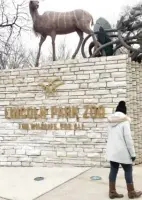  ?? | MITCH DUDEK/ SUN- TIMES PHOTOS ?? Lincoln Park Zoo showed off its new logo Thursday.