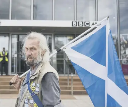  ??  ?? 0 The BBC’S failure to report on local pro indy marches across Scotland has not just infuriated Yes voters