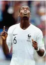  ??  ?? Pogba glänzt bei „ Les Bleus“zentral, Mbappé vorne.