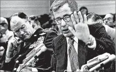  ?? MARGARET THOMAS/WASHINGTON POST ?? Pentagon chief Harold Brown considered the failed rescue attempt of the Iran hostages in 1980 “my greatest regret.”