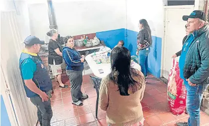  ?? Foto : Cortesía ?? El alcalde Carlos Daniel Serrano dijo que hay 70 familias afectadas por la emergencia./