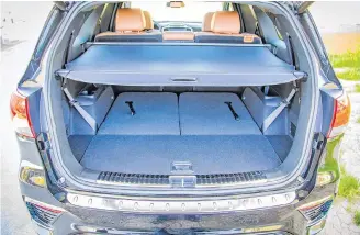  ?? Kia ?? The 2019 Kia Sorento offers versatile cargo options.