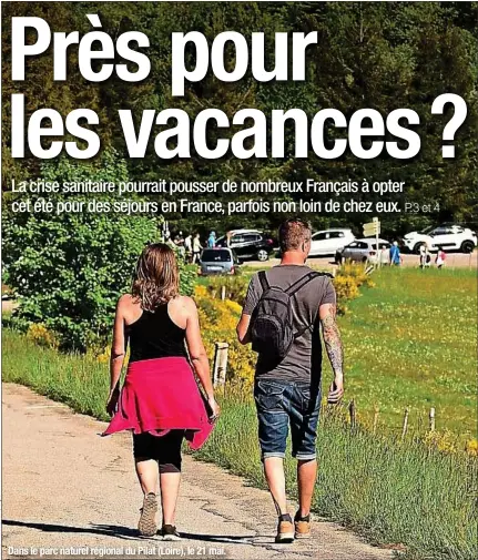  ??  ?? Dans le parc naturel régional du Pilat (Loire), le 21 mai.
A nos lecteurs. Mercredi, retrouvez votre journal «20 Minutes» dans les racks. En attendant, vous pouvez suivre l’actualité sur tous nos supports numériques.