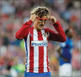  ??  ?? Après trois saisons à l’Atlético, Antoine Griezmann pourrait quitter le club.