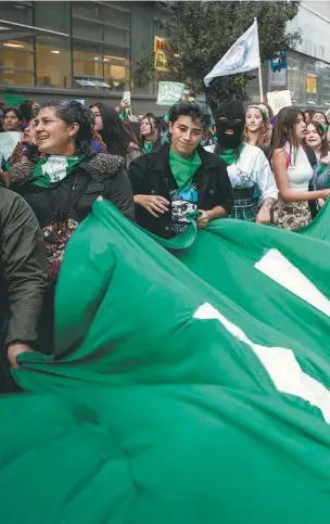  ?? / María Camila Morales ?? Las movilizaci­ones del 28S, en Bogotá, se desarrolla­ron desde el Ministerio de Salud hasta la Plaza de Bolívar.