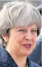  ??  ?? KEY WEEK Theresa May