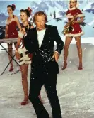  ?? Photograph: Working Title/Allstar ?? Bill Nighy as Billy Mack in Love Actually.