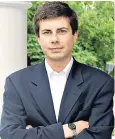  ??  ?? Pete Buttigieg, 34, came out as gay before seeking re-election and increased his vote