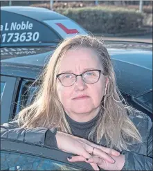  ??  ?? Driving instructor Roberta Noble