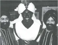  ??  ?? Honey Madan, whose Sikh husband and brother
posed with the blackfaced Trudeau in another photograph that emerged last week, said: “It wasn’t racist. You go to Halloween parties and you dress up.”