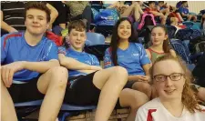  ??  ?? Sligo Swimming Club members at the Leinster Long Course Meet.