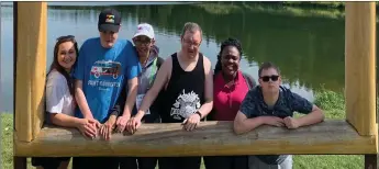  ?? Photo submitted ?? Southwest Homes participan­ts and staff during a trip to Cypress Hills Interprovi­ncial Park.