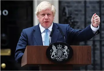  ?? DR ?? Primeiro-Ministro britânico promete retribuir a confiança dada pelos eleitores nas urnas