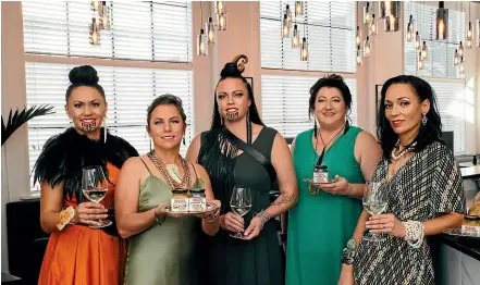  ?? ADENA TEKA/ SUPPLIED ?? Marlboroug­h business Manaaki Aunties from left, Carleen Phillips, Sarah Wichman, Tineka Smith, Wendy Rogerson and Donna Nepia.