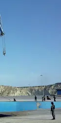  ??  ?? ALL MILITARY HANDS ON
BOARD PAKISTAN NAVAL SOLDIERS STAND GUARD AT THE GWADAR PORT NEAR KARACHI