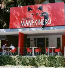  ?? Reprodução ?? O restaurant­e Manekineko, que é suspeito de lavagem