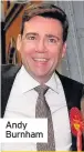  ??  ?? Andy Burnham