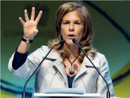  ?? EMBLEMA ?? Emma Marcegagli­a, presidente di Confindust­ria