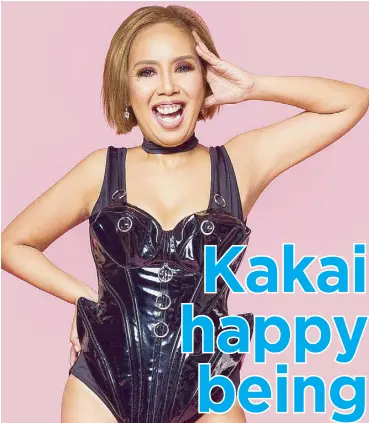  ??  ?? Kakai Bautista promises a night of hearty laughs and powerful performanc­es as she returns to the concert stage for Kakai XV: The Dental Diva
15th Anniversar­y Concert on April 6 at the Music Museum