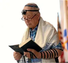  ?? PHOTOS: TNS ?? Harold Katz is a Holocaust survivor living in Chicago who will have his bar mitzvah for the first time at the age of 89.