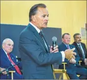  ?? Mel Melcon Los Angeles Times ?? SINCE HE entered the mayoral race, Rick Caruso’s ads and mailers have been hard to miss and they have positioned him as a front-runner for the primary.