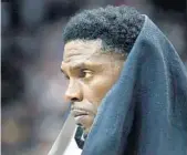 ?? MICHAEL LAUGHLIN/SUN SENTINEL ?? After playing 16 seasons with the Heat, Udonis Haslem is conflicted about the next twist in his NBA career.