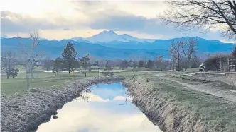  ?? Joshua Berman, Special to The Denver Post ?? Longs Peak beckons Front Range residents, but is off-limits during COVID-19 pandemic.