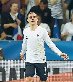  ??  ?? Antoine Griezmann, leader della nazionale francese