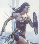  ?? WARNER BROS. ?? Gal Gadot as Wonder Woman brings strength and nuance to the role.