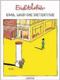  ?? ?? Das Cover des Buches „Emil und die Detektive“