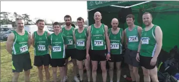  ??  ?? Glenmore AC men’s team at Rás na hÉireann.