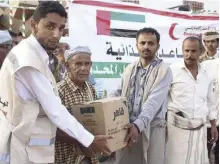  ?? Wam ?? The Emirates Red Crescent will distribute food and clothes to more than 200,000 under-privileged families worldwide