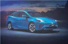  ?? FOTO: TOYOTA ?? Her er nye Toyota Prius som får et nytt elektrisk firehjulsd­riftsystem.