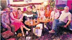  ??  ?? Reunion: the cast of Gavin & Stacey get together this year for a Christmas Day special