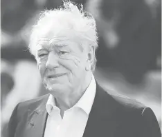  ??  ?? Michael Gambon was recently seen in Michael Mann’s series ‘ Luck’ on HBO.