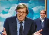  ??  ?? L’invettiva fa il suo ingresso in tv con Sgarbi quotidiani,
programma condotto dal critico su Canale 5 dal 1992 al 1999.