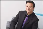  ?? Associated Press photo ?? Steve Perry posing for a portrait earlier this month in New York to promote “Traces,” his first album in almost 25 years.