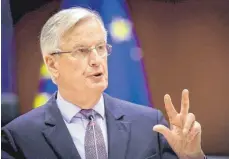  ?? FOTO: OLIVIER HOSLET / DPA ?? Der frühere Brexit-Unterhändl­er Michel Barnier bringt sich für eine Präsidents­chaftskand­idatur in Stellung.