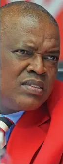  ??  ?? UNDER THE MICROSCOPE: President Masisi