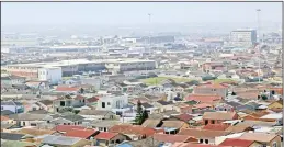  ?? PICTURE: CHANELLE MANUEL ?? The disposable income of Khayelitsh­a residents was R9 billion in 2013. A group of young profession­als aims to create long-term wealth in the area.